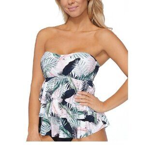 Island Escape Costa Rica Tiered Tankini Top